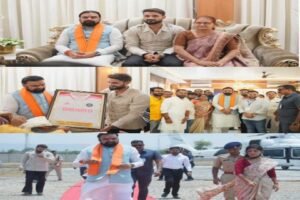 रोहतास16जून26*टीम इंडिया के तेज गेंदबाज आकाशदीप की शादी की धूम, डिप्टी CM सम्राट चौधरी पहुंचे बड्डी गांव, दी शुभकामनाएं*