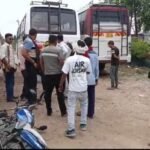 बांदा 18 जून26*इलाहाबाद स्टेट हाईवे पर दर्दनाक हादसा: रोडवेज बस ने बाइक सवार LIC एजेंट को रौंदा