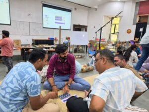 मथुरा 20 जून 26*गणित के डर को दूर भगाएंगे शिक्षक करनपाल सिंह, IIT गांधीनगर से लिया खेल-खेल में पढ़ाने का विशेष प्रशिक्षण*
