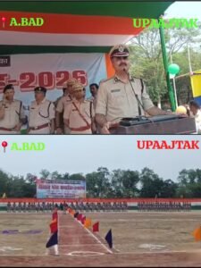 रोहतास20जून26*औरंगाबाद पुलिस लाइन में गूंजा कदमताल, प्रशिक्षु सिपाहियों का हुआ दीक्षांत परेड
