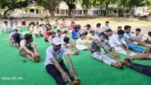 कौशाम्बी21जून26*विद्यार्थी परिषद के कार्यकर्ताओं ने जिले के विभिन्न स्थानों पर किया योग*