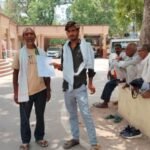 बांदा 23 जून 26*मवई बुजुर्ग में भू-माफियाओं ने नवीन परती की सरकारी जमीन पर गाड़े पिलर, बीम डालने की तैयारी –