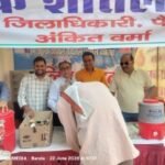 बांदा 22 जून 26*जिलाधिकारी अमित आसेरी की प्रेरणा से शीतल जल एवं छबील वितरण कैंप ने आज 53 दिन किया पूर्ण*
