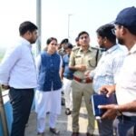 भागलपुर24जून26*विक्रमशिला सेतु की यातायात व्यवस्था का किया गया निरीक्षण*
