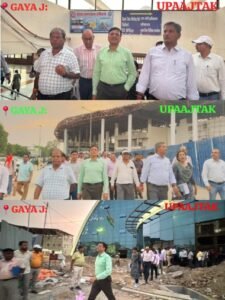 गया बिहार25नूं26*GM छत्रसाल सिंह एक्शन में: पटना-कोडरमा रेलखंड का मैराथन निरीक्षण |