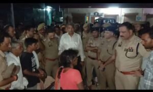 हरदोई27जून26*स्कॉर्पियो हादसे ने बढ़ाया सियासी पारा, युवक की मौत पर छह घंटे तक हंगामा