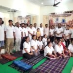 अयोध्या21 जून २६*योगिक हैप्पीनेस सेंटर द्वारा अंतर्राष्ट्रीय योग दिवस का आयोजन*