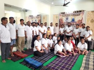 अयोध्या21 जून २६*योगिक हैप्पीनेस सेंटर द्वारा अंतर्राष्ट्रीय योग दिवस का आयोजन*