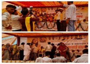 कानपुर नगर7जून26*महारानी अहिल्याबाई होल्कर की 301 वीं जयंती के अवसर पर विशाल जनसभा का आयोजन