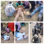 बांदा9जून *टांडा हाईवे पर भीषण हादसा: अज्ञात वाहन की टक्कर से बाइक सवार दंपति समेत तीन गंभीर, जिला अस्पताल रेफर*
