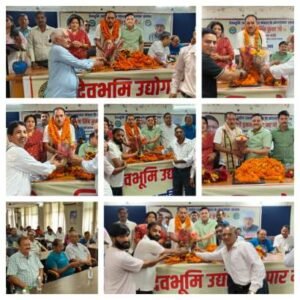 हल्द्वानी13जून26*उत्तराखंड राज्य निर्माण आंदोलनकारी सम्मान परिषद के अध्यक्ष (दर्जा राज्य मंत्री) का हल्द्वानी में भव्य सम्मान समारोह