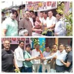 नैनीताल15जून26*कैंची धाम स्थापना दिवस पर पत्रकारों की अनूठी पहल, पौधे बांटकर दिया हरियाली का संदेश।