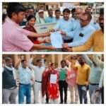 बांदा 18 जून 26*सयुक्त राष्ट्रीय स्वास्थ्य मिशन कर्मचारी संघ ने कलेक्ट्रेट परिसर में किया प्रदर्शन*