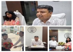 रोहतास22जून26*आईएएस दीपक कुमार मिश्रा बने रोहतास के नए जिलाधिकारी: उदिता सिंह से लिया प्रभार |