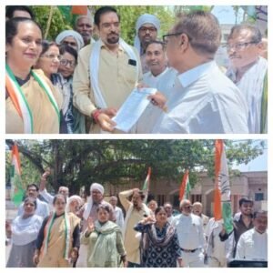 बांदा 24 जून 26*अयोध्या राम मंदिर में करोड़ों की चोरी पर कांग्रेस का प्रदर्शन, राज्यपाल को सौंपा ज्ञापन*