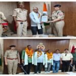 महोबा 30जून26*सेवानिवृत्त होने वाले पुलिसकर्मी को पुष्पगुच्छ/मोमेन्टों प्रदान कर दी गई भावुक विदाई।*
