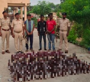 *भागलपुर बिहार 14/06/26*सनोखर थाना अन्तर्गत 133.125 लीटर विदेशी शराब के साथ तीन अपराधकर्मियों को किया गया गिरफ्तार।