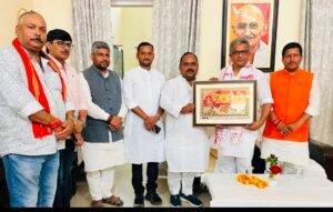 *भागलपुर बिहार 14/06/26भागलपुर में प्रभारी मंत्री नीतीश मिश्रा का जदयू जिलाध्यक्ष विवेकानंद गुप्ता ने किया भव्य स्वागत*