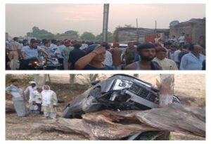 रोहतास7jun 2026* सड़क हादसों का कहर: बाइक सवार की मौत, कार पेड़ से टकराई, एयरबैग ने बचाई जान