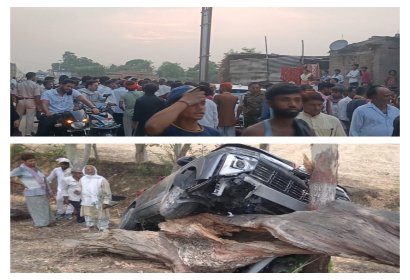 रोहतास7jun 2026* सड़क हादसों का कहर: बाइक सवार की मौत, कार पेड़ से टकराई, एयरबैग ने बचाई जान