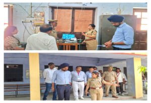 सुलतानपुर८ जून २०२६ * यूपी पुलिस आरक्षी नागरिक पुलिस एवं समकक्ष भर्ती परीक्षा के दृष्टिगत जिलाधिकारी एवं पुलिस अधीक्षक द्वारा परीक्षा केन्द्रों का निरीक्षण ।