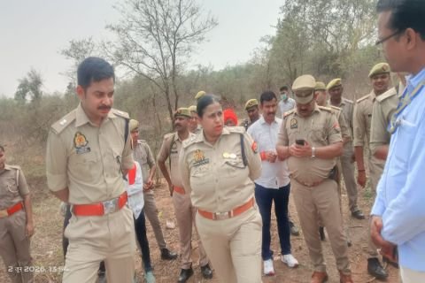 मिर्ज़ापुर: मड़िहान में 10 वर्षीय अज्ञात बच्ची का शव जंगल मे मिला।