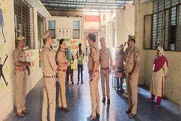 लखनऊ९ जून २०२६ * पुलिस भर्ती परीक्षा को लेकर सुरक्षा व्यवस्था अलर्ट