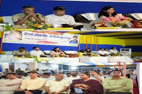 रोहतास २३ जून २०२६ * सासाराम सर्किट हाउस में भावुक पल: डीएम उदिता सिंह को दी गई विदाई, दीपक कुमार मिश्रा ने संभाली कमान | अधिकारियों ने किया स्वागत