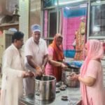 पंजाब २३ जून २०२६ * विपन शर्मा की धर्मपत्नी स्नेहलता शर्मा ने पार्षद बनने के बाद दुर्गा मंदिर में हल्वे व चने का लंगर लगाया