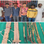 पूर्णिया बिहार 2 मई 26* सरकारी जमीन की मापी करने गई टीम पर तीरों की बौछार, चौकीदार लहूलुहान; पूर्णिया पुलिस ने 7 को दबोचा