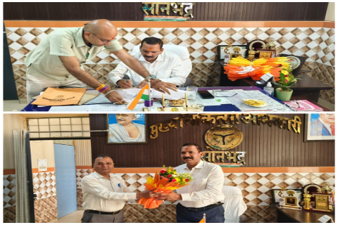 सोनभद्र०२ जून २०२६ *  जनपद के मुख्य चिकित्सा अधिकारी का डाॅ. आरके मिश्रा ने कार्यभार संभाला
