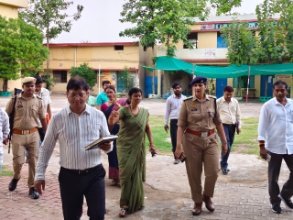 महोबा 1जुलाई26**UPTET-2026 परीक्षा को सकुशल, सम्पन्न कराने हेतु जनपद के परीक्षा केन्द्रों का निरीक्षण, दिये गये निर्देश।*