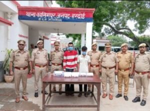 हरदोई2जुलाई26*सर्राफा व्यापारी लूटकांड का खुलासा, 25-25 हजार के दो इनामी बदमाश गिरफ्तार, 