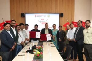 उन्नाव3जुलाई26*चंडीगढ़ यूनिवर्सिटी और अभ्युदय सेवा संस्थान के बीच पांच वर्षीय एमओयू