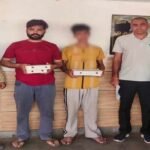 मथुरा 3 जुलाई 26* चोरी के अभियोग में वांछित 02 अभियुक्तगण को चोरी किये गए मोबाइलों के साथ किया गया गिरफ्तार ।*