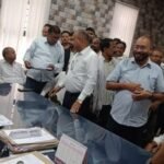 अयोध्या4जुलाई26*तहसील रुदौली में खतौनी पर आदेशों के अमलदरामद में देरी से नाराज़ अधिवक्ता उपजिलाधिकारी से मिले