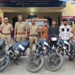 कानपुर नगर5जुलाई26*चोरी की 06 मोटरसाइकिलों के साथ 03 शातिर वाहन चोर गिरफ्तार*…