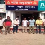 मथुरा 5 जुलाई 26* आपसी विवाद मे सड़क पर हंगामा करने व लोकशांति भंग करने वाले 2 पक्षो के 7 अभियुक्त गिरफ्तार