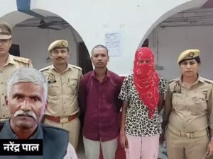 फिरोजाबाद6जुलाई26*लड़की ने अफेयर में रोड़ा बने बाबा की प्रेमी से हत्या करवा दी
