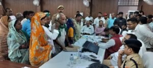 अयोध्या6जुलाई26*तहसील समाधान दिवस में डीएम के न पहुंचने से मायूस हुए फरियादी।*