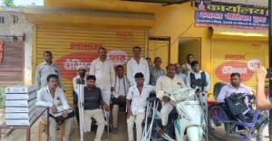 कौशाम्बी8जुलाई26*स्वागत चैरिटेबल ट्रस्ट ने किया दिव्यांगजनों को बैसाखी व स्मार्ट छड़ी देकर किया सम्मानित*