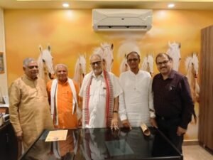 भुवनेश्वर15जुलाई26*उड़ीसा के पूर्व राज्यपाल श्री गणेशी लाल जी से मुलाकात के दौरान विभिन्न मुद्दोंपर चर्चा हुई। 