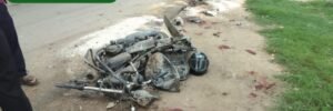 हरदोई17जुलाई26*ट्रक की टक्कर से बाइक सवार युवक गंभीर घायल, चालक वाहन समेत फरार*