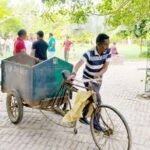 अबोहर पंजाब18जुलाई26*सफाई अभियान में पार्षद रामा ने रेहड़ी से खुद ढोया कूड़ा, लोगों को दिया स्वच्छता का संदेश
