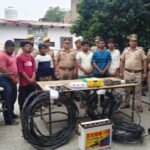 मथुरा 19 जुलाई 26*थाना बलदेव पुलिस टीम द्वारा चोरी की घटनाओं में संलिप्त 07 अभियुक्तगण को चोरी के माल सहित किया गिरफ्तार।*