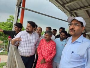 अयोध्या21जुलाई26*मंडलीय रेल प्रबंधक ने रुदौली रेलवे स्टेशन का किया निरीक्षण
