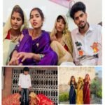 अमरोहा23जुलाई26*रीलबाज तीन सगी बहनों ने कैमरामैन से शादी की:* मंदिर में सात फेरे लिए, 