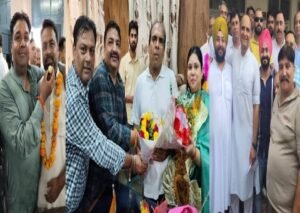 पंजाब25जुलाई26*मेयर बनने के बाद पूजा वधवा को बधाई देने वालों के लगे तांते