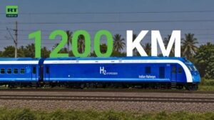 नई दिल्ली26जुलाई26🚆💧 हाइड्रोजन ट्रेन का कमाल, 1,200 KM बिना धुएं के सफर!