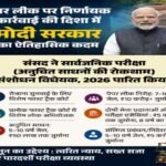 नई दिल्ली31जुलाई26*युवाओं के भविष्य की सुरक्षा के लिए मोदी सरकार का बड़ा कदम! 🎯📚
